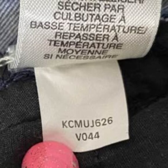 DKNY Jeggings Stretch Denim Jeans With Ankle and Leg Zippers Size 2 - Picture 12 of 13